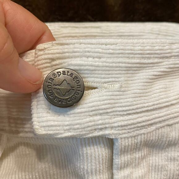 Patagonia 4 White Corduroy Mini Skirt - Picture 7 of 8